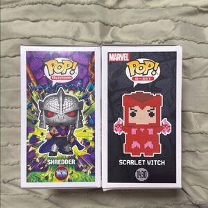 Funko Pop! Shredder and Scarlet Witch Target exclusive
